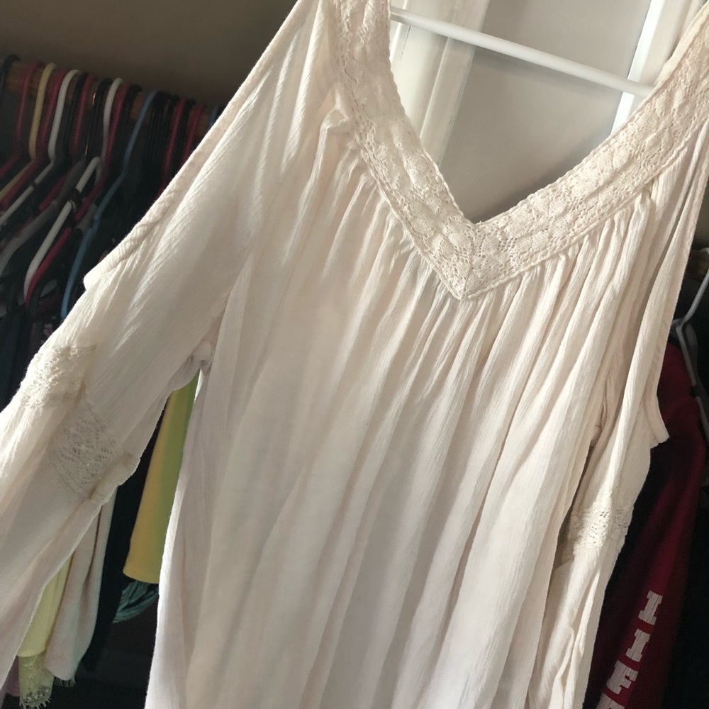 Hollister off the shoulder top